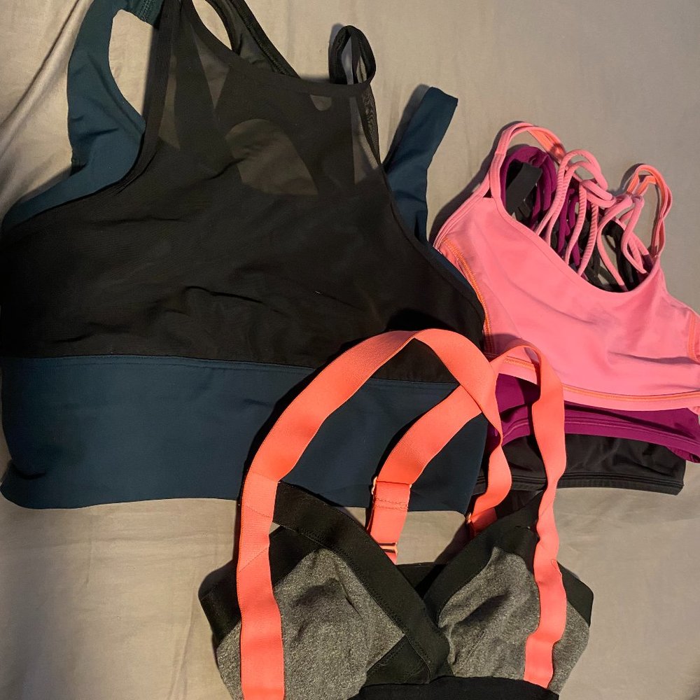 Lululemon and Community 5 Sports bra Bundle - Size 6